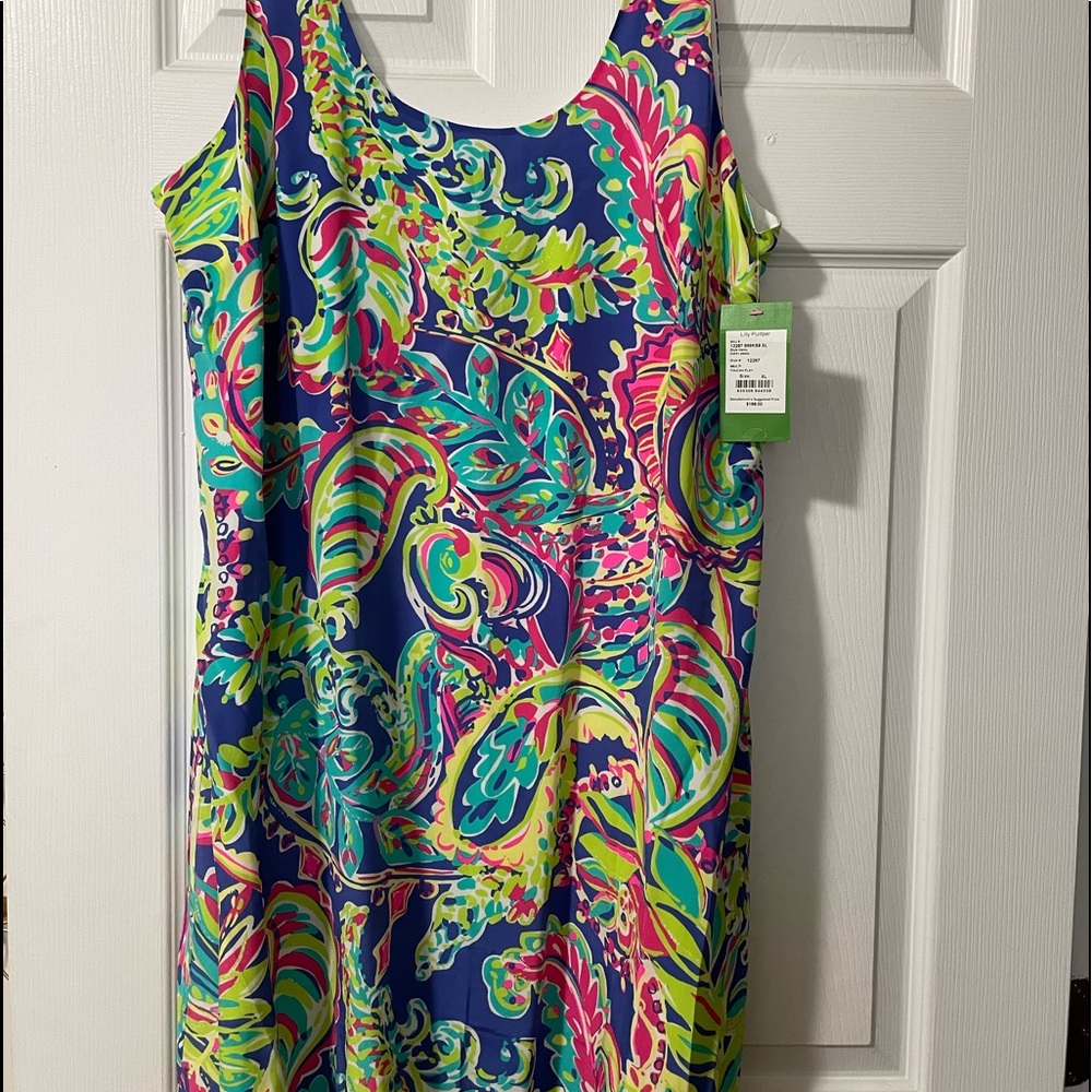 NWT Lilly Pulitzer Poppy Dress Toucan Play XL